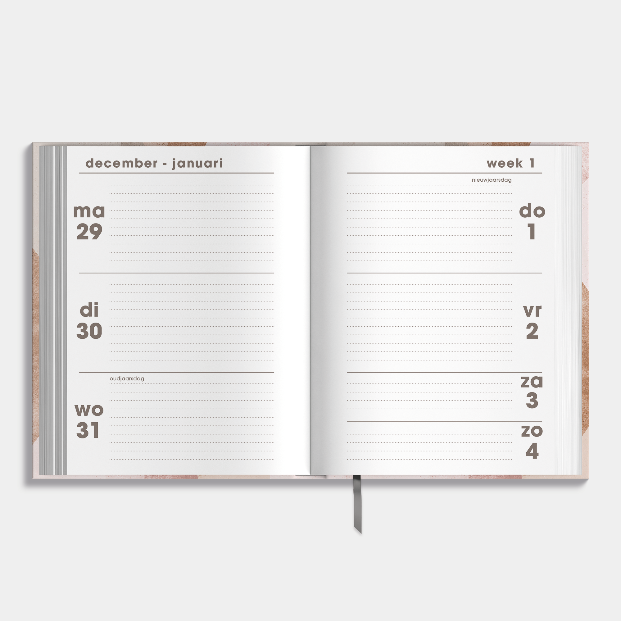 POCKET AGENDA 2026 A6 ABSTRACT OUDROZE