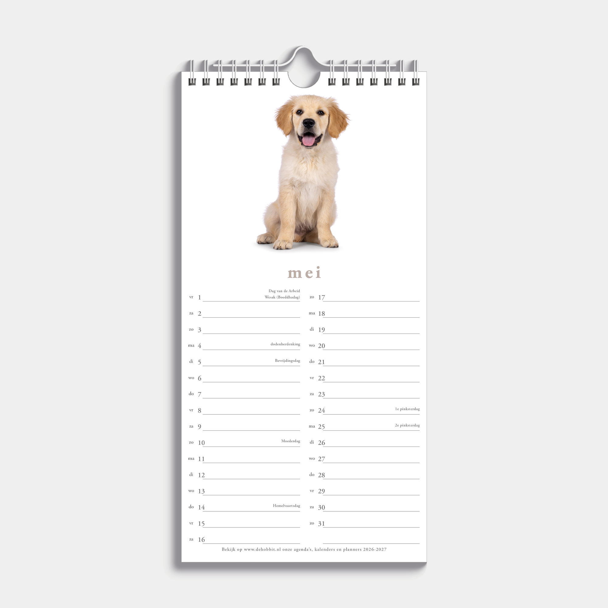 MINIKALENDER 2026 HONDEN