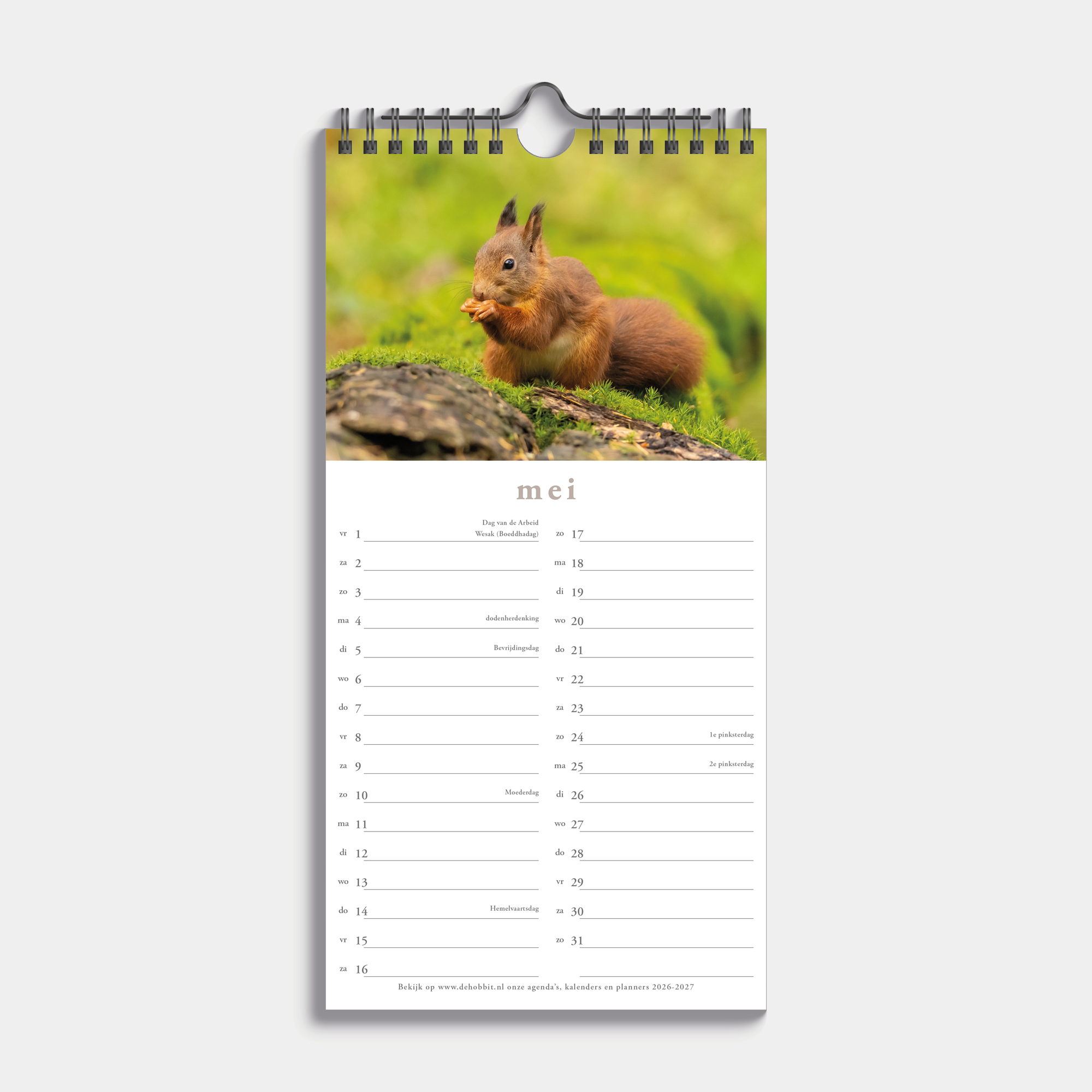 MINIKALENDER 2026 NATUUR