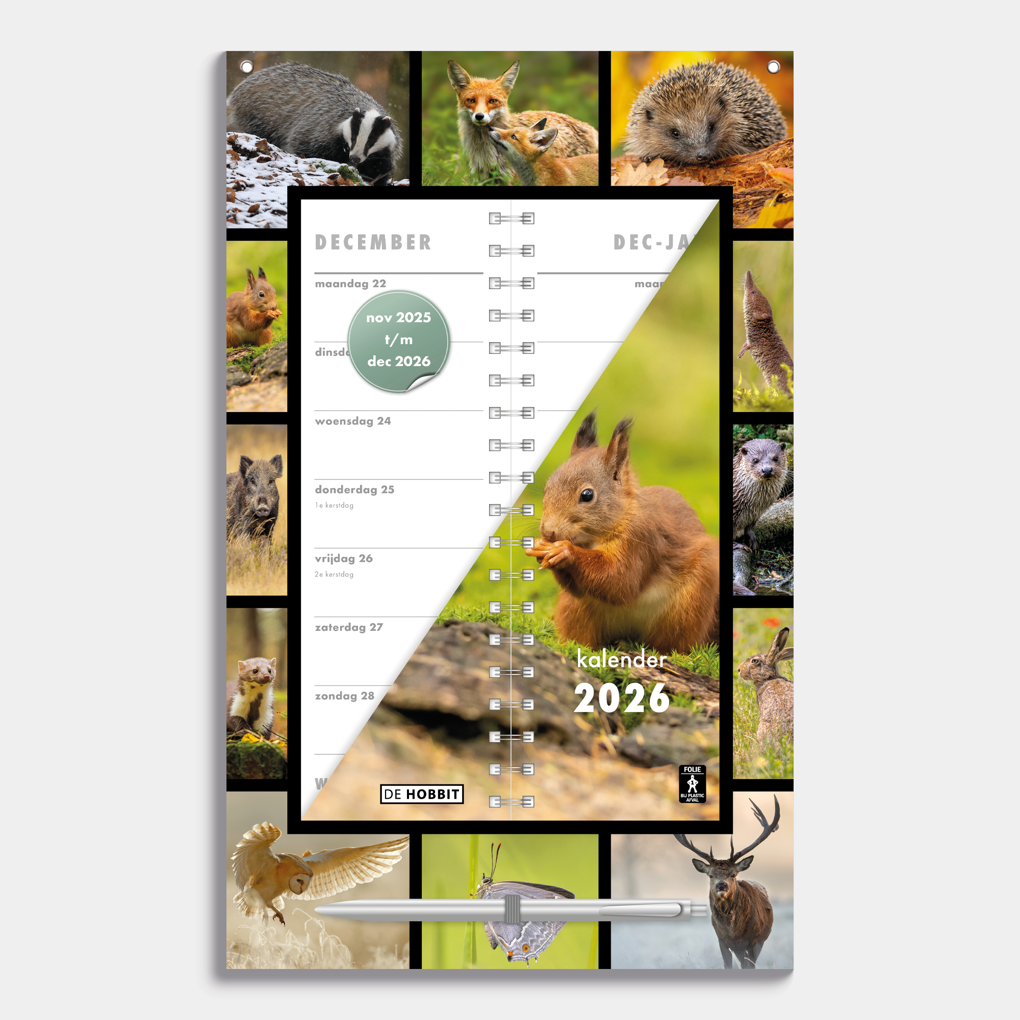 OMSLAGKALENDER 2026 NATUUR