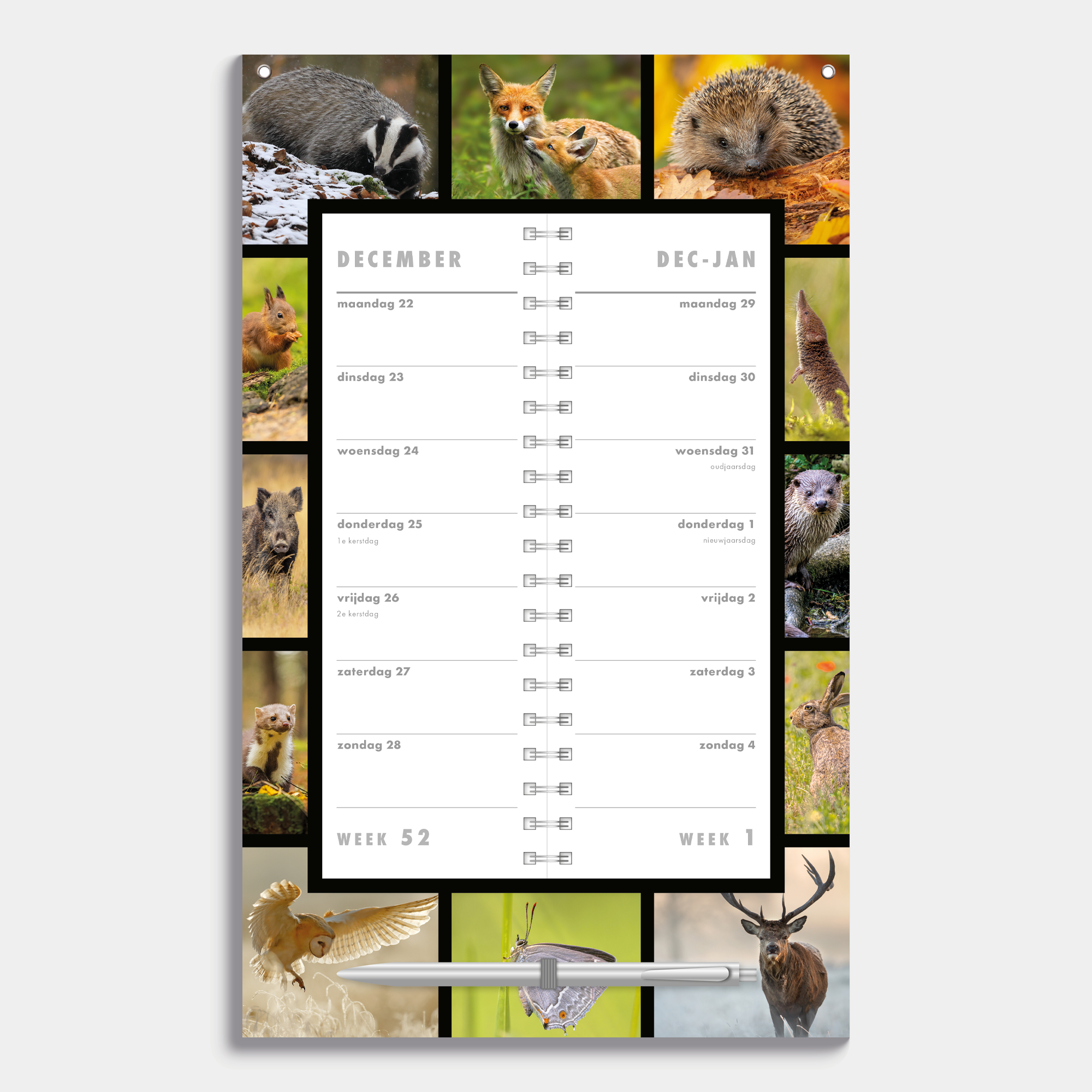 OMSLAGKALENDER 2026 NATUUR