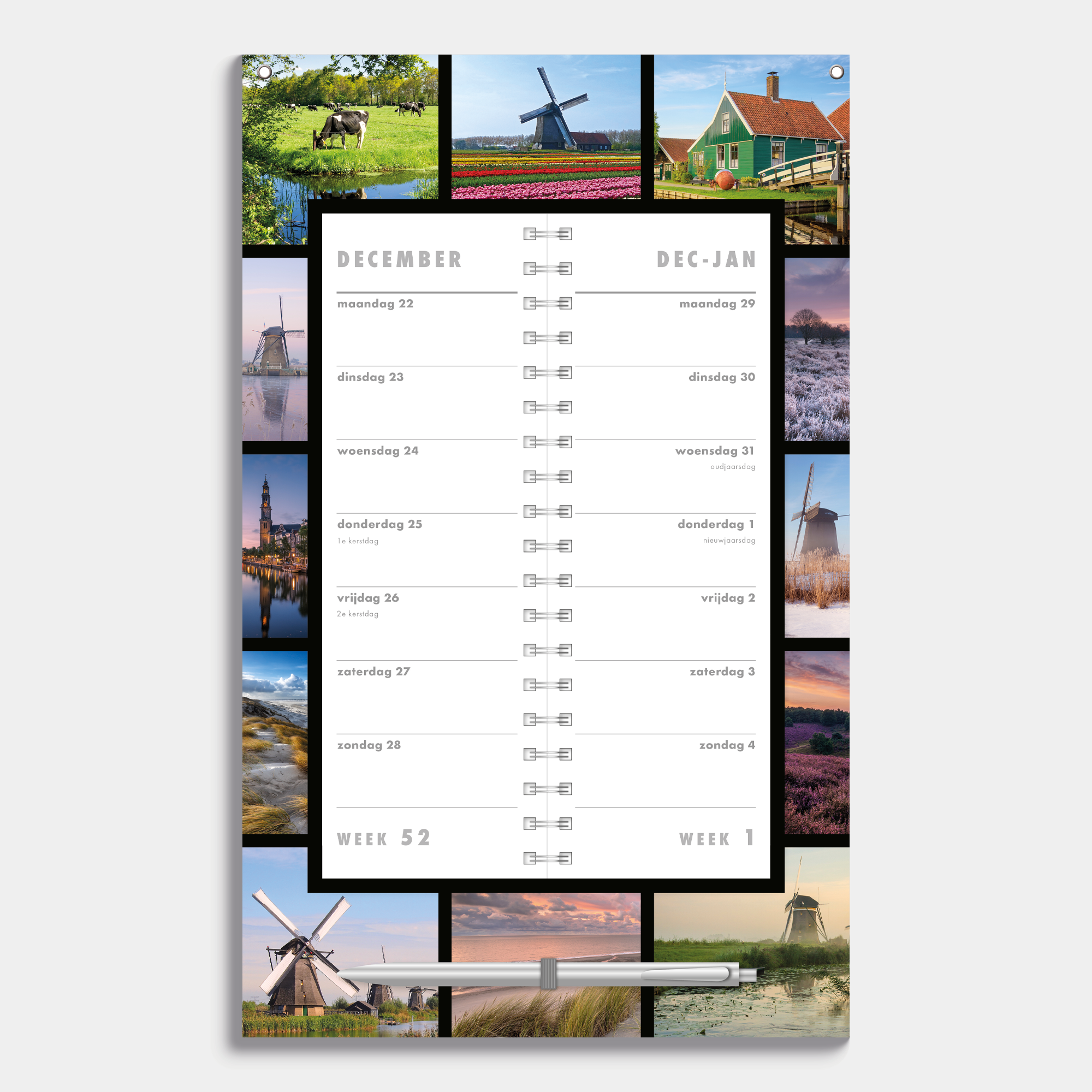 OMSLAGKALENDER 2026 HOLLAND