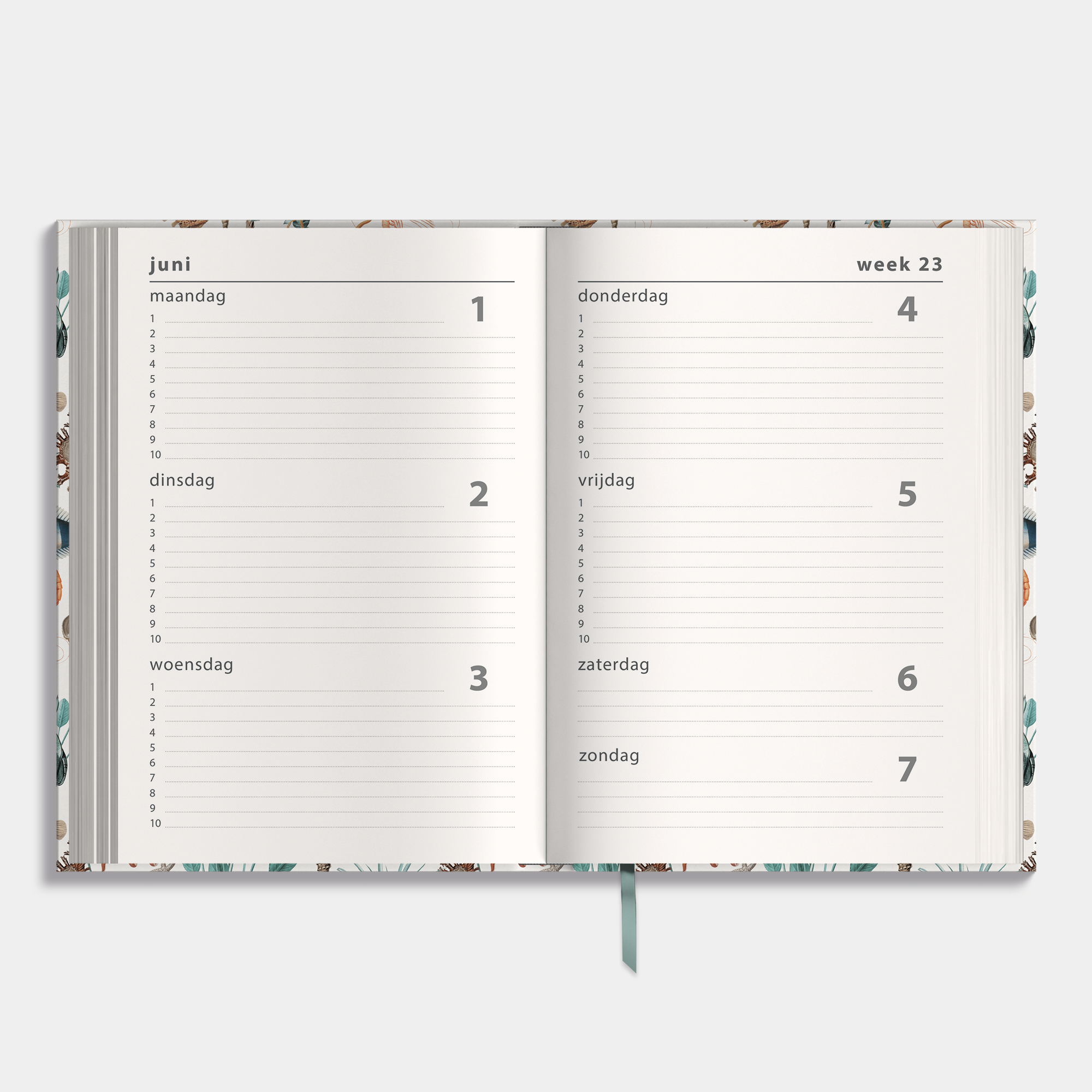 LUXE SCHOOLAGENDA 2026-2027 ±A5 OCEAAN