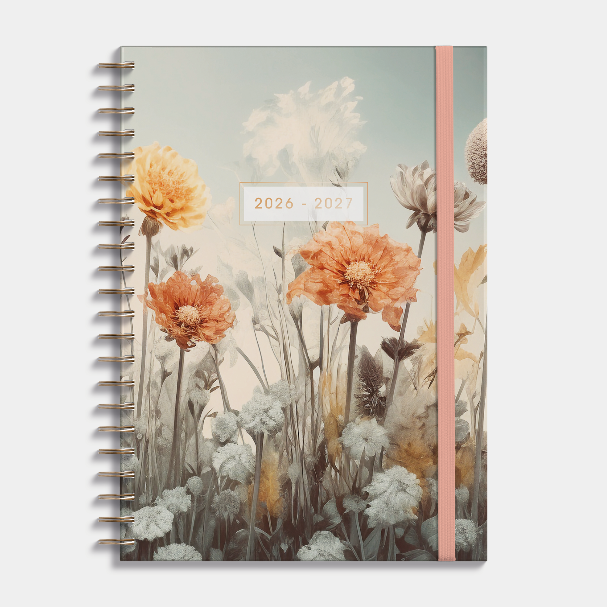 GEZINSPLANNER 2026-2027 A4 VELDBLOEMEN