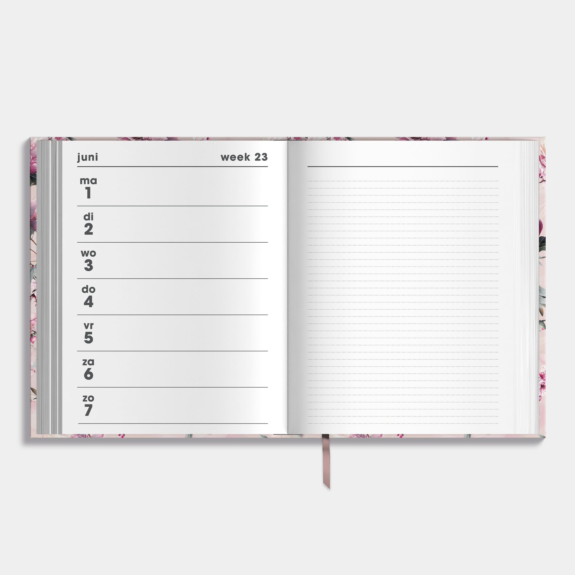 NOTITIEAGENDA 2025-2026 ±A4 KERSENBLOESEM