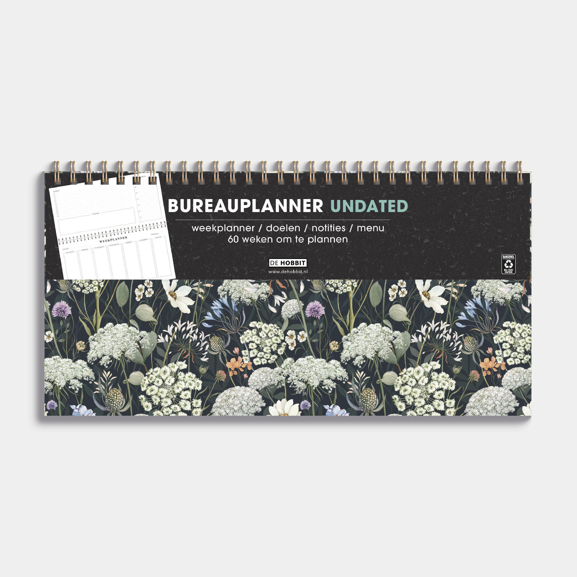 BUREAUPLANNER UNDATED WEIDEBLOEMEN