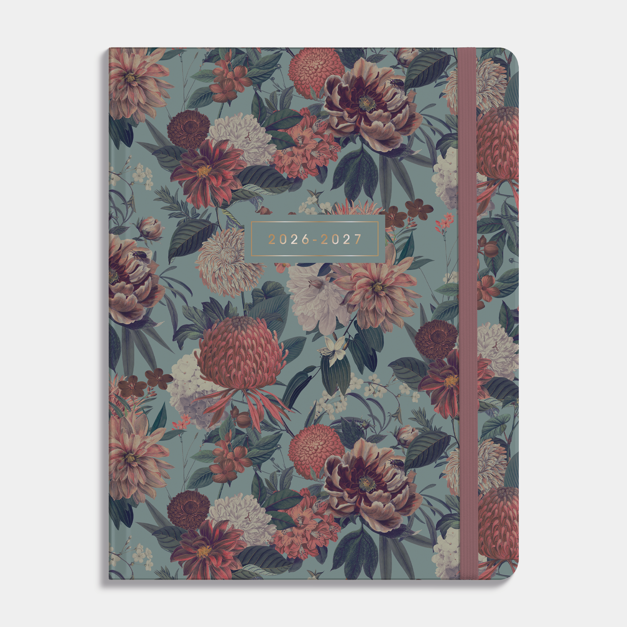 LUXE DOCENTENAGENDA 2026-2027 ±A4 KLASSIEK BOTANISCH