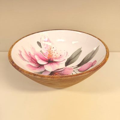 HOUTEN SCHAAL KERSENBLOESEM SUBTIEL 30Ø