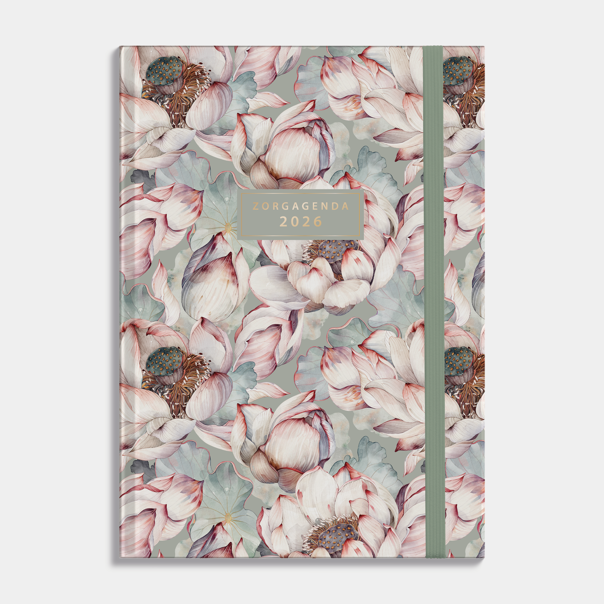ZORGAGENDA 2026 A4 LOTUSBLOEMEN