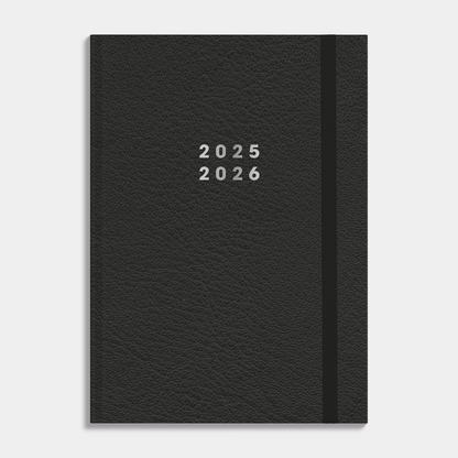 TERMINKALENDER-PAKET 2025-2026 A4 LEDEROPTIK