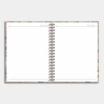 NOTITIEBOEK ±A4 VINTAGE PIOENROZEN