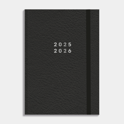 AFSPRAKENAGENDA BUNDEL 2025-2026 A5 LEDERLOOK