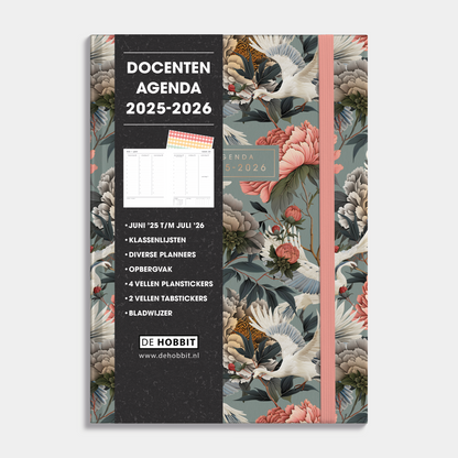 Lehrer-Agenda-Paket 2025-2026 A5 Kräne