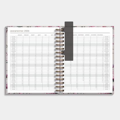 LUXE WEEKPLANNER 2026 A5+ KERSENBLOESEM