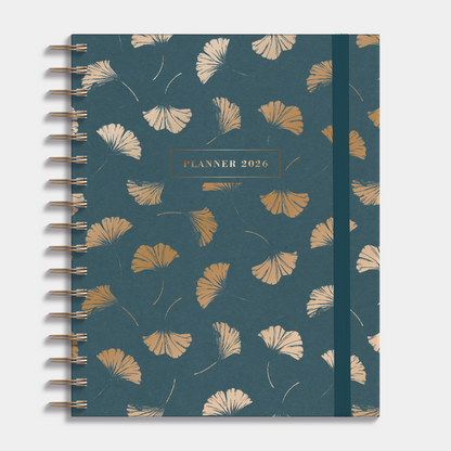 LUXE WEEKPLANNER 2026 A5+ GINKGO GOUD