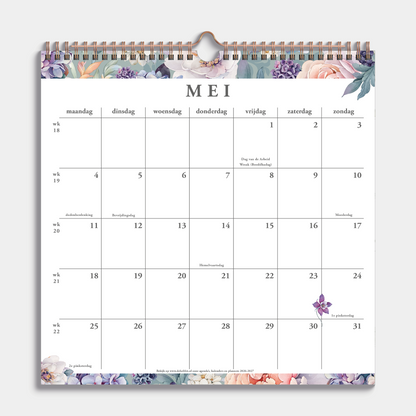 JAARKALENDER 2026 HORTENSIA