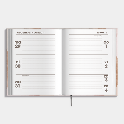 POCKET AGENDA 2026 A6 ABSTRACT OUDROZE