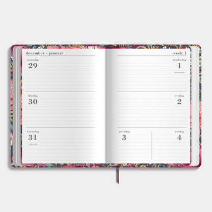 WEEKAGENDA 2026 TROPISCHE BLOEMEN