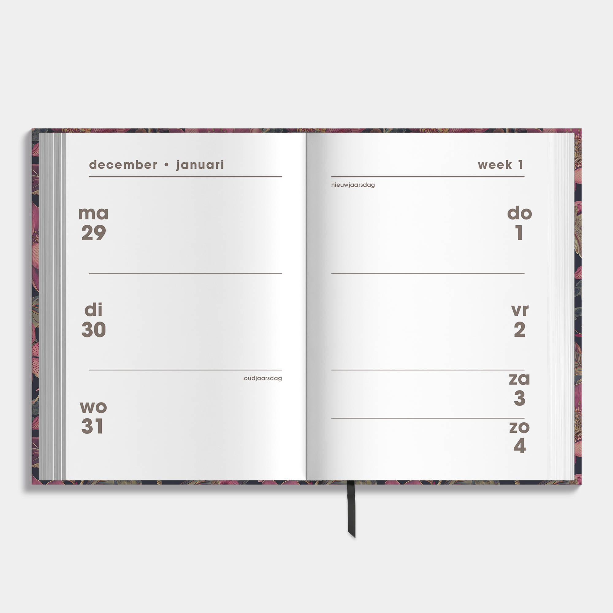 MINI AGENDA 2026 A7 KLASSIEK BOTANISCH