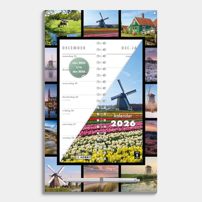 OMSLAGKALENDER 2026 HOLLAND