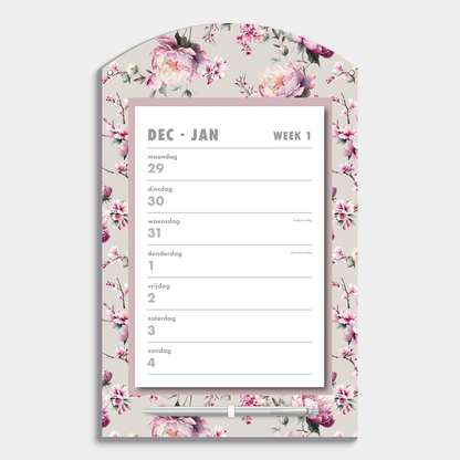 WEEKSCHEURKALENDER 2026 KERSENBLOESEM