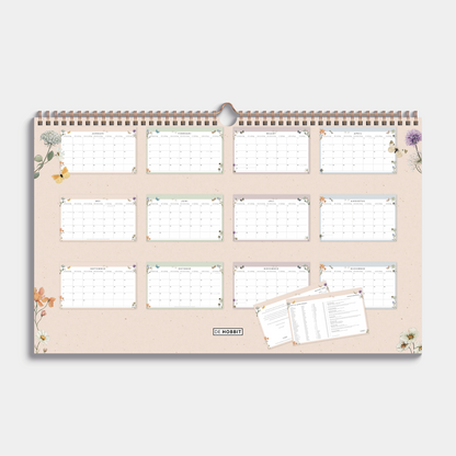 MAANDKALENDER 2026 ±A3 VELDBLOEMEN