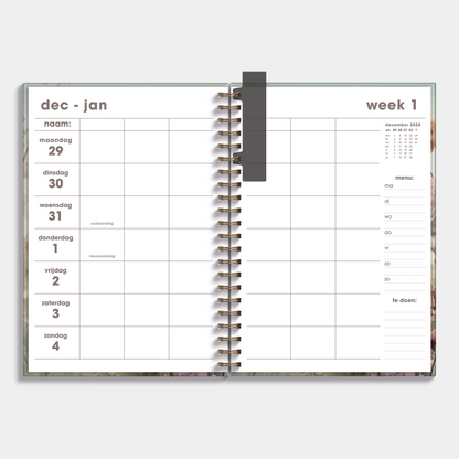 GEZINSAGENDA 2026 A4 VELDBLOEMEN