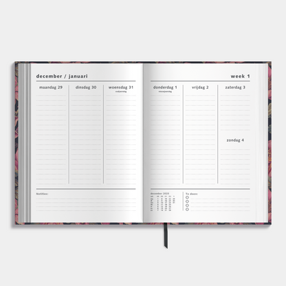 PLANNER 2026 A4 KLASSIEK BOTANISCH