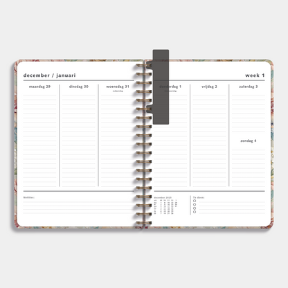 WEEKPLANNER 2026 ±A4 VINTAGE PIOENROZEN