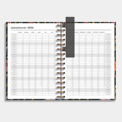 PLANNER 2026 A5 VINTAGE BLOEMEN