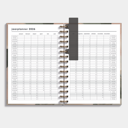 PLANNER 2026 A5 VERFSTRUCTUUR