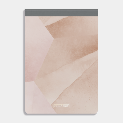 NOTIZBLOCK A6 ABSTRAKT ALTROSA