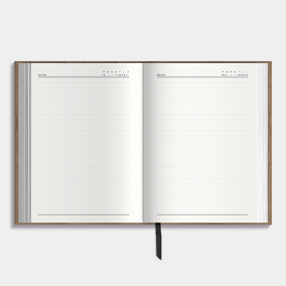 NOTIZBUCH A5 WASHED CRAFT