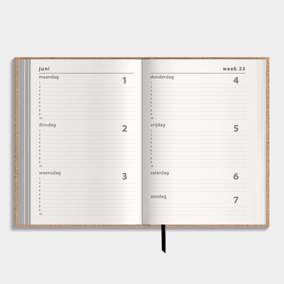 LUXE SCHOOLAGENDA 2026-2027 ±A5 KURK