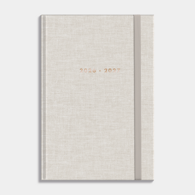 LUXE SCHOOLAGENDA 2026-2027 ±A5 LINNEN
