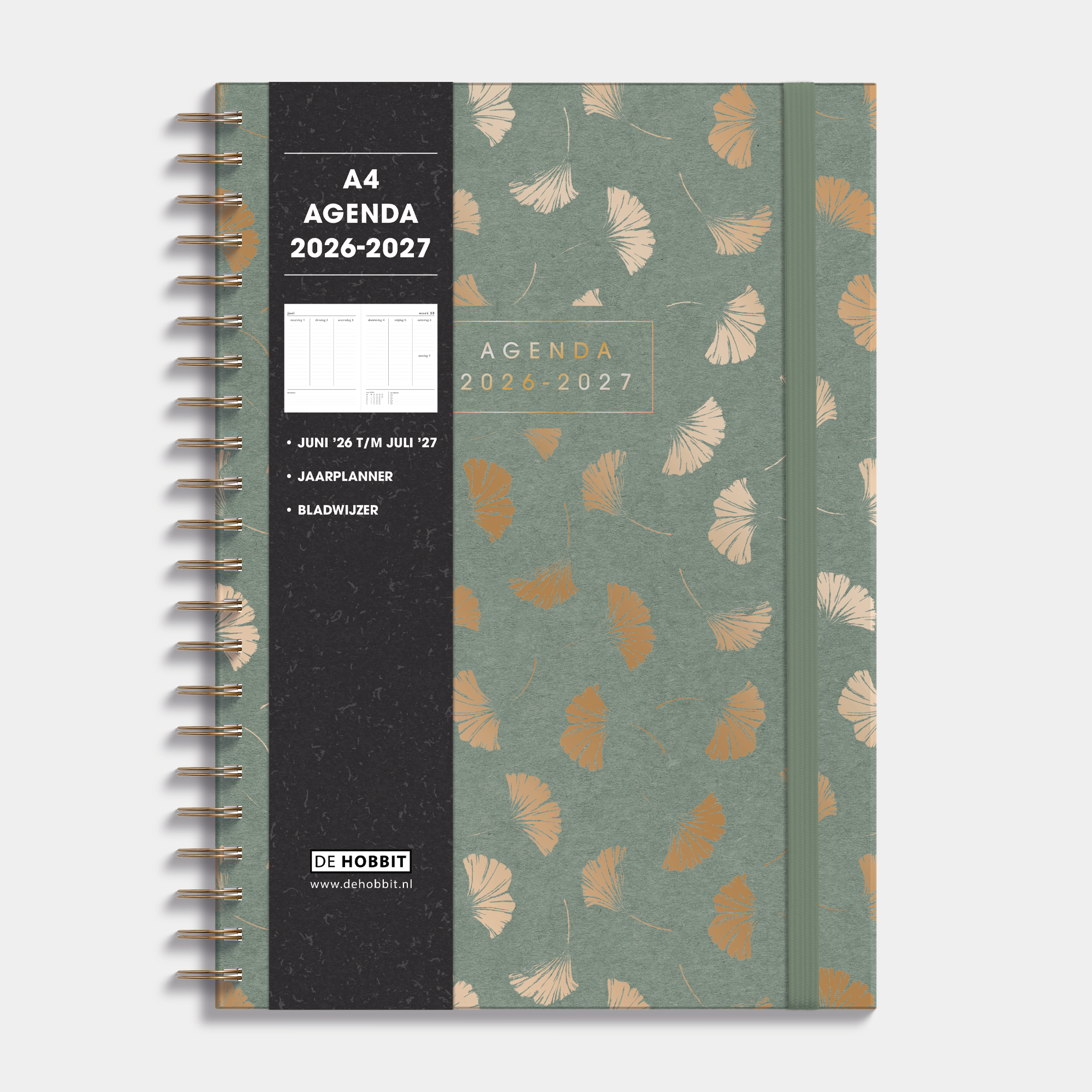 AGENDA 2026-2027 A4 GINKGO GOUD