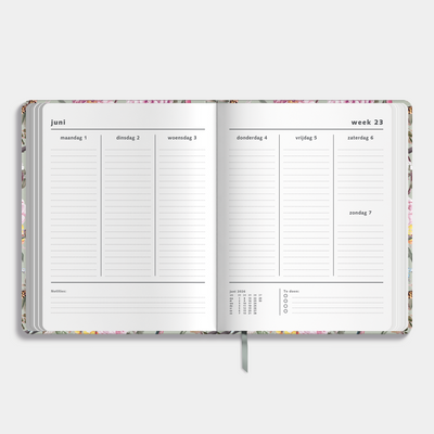 WEEKPLANNER 2026-2027 ±A4 ROMANTISCH