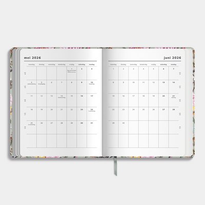 WEEKPLANNER 2026-2027 ±A4 ROMANTISCH
