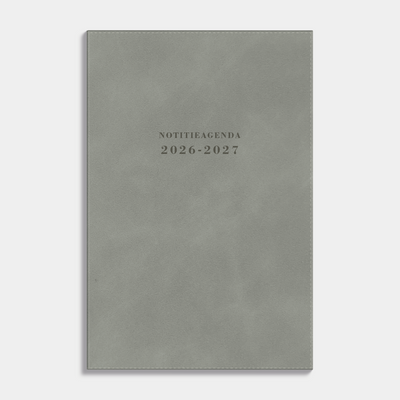 NOTITIEAGENDA 2026-2027 A5 SUEDELOOK