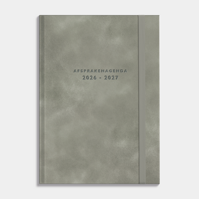 AFSPRAKENAGENDA 2026-2027 A5 SUEDELOOK