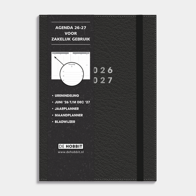 AFSPRAKENAGENDA 2026-2027 A5 LEDERLOOK