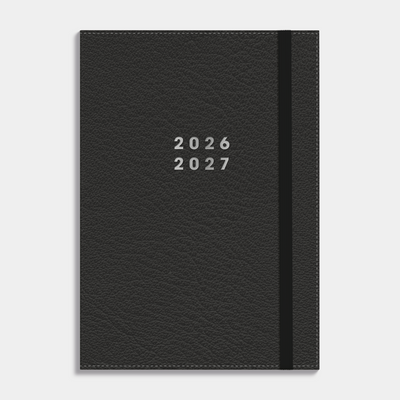 AFSPRAKENAGENDA 2026-2027 A5 LEDERLOOK