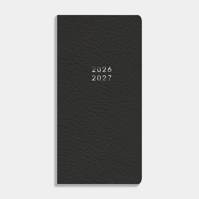 AFSPRAKENAGENDA 2026-2027 POCKET LEDERLOOK