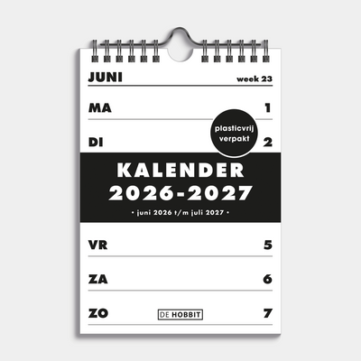 WEEKKALENDER SCHOOLJAAR 2026-2027 A5 BASIC