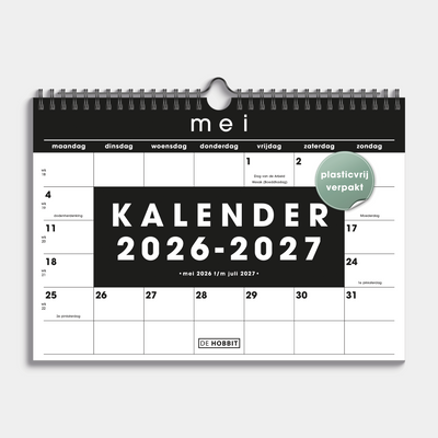 MAANDKALENDER SCHOOLJAAR 2026-2027 A4 BASIC