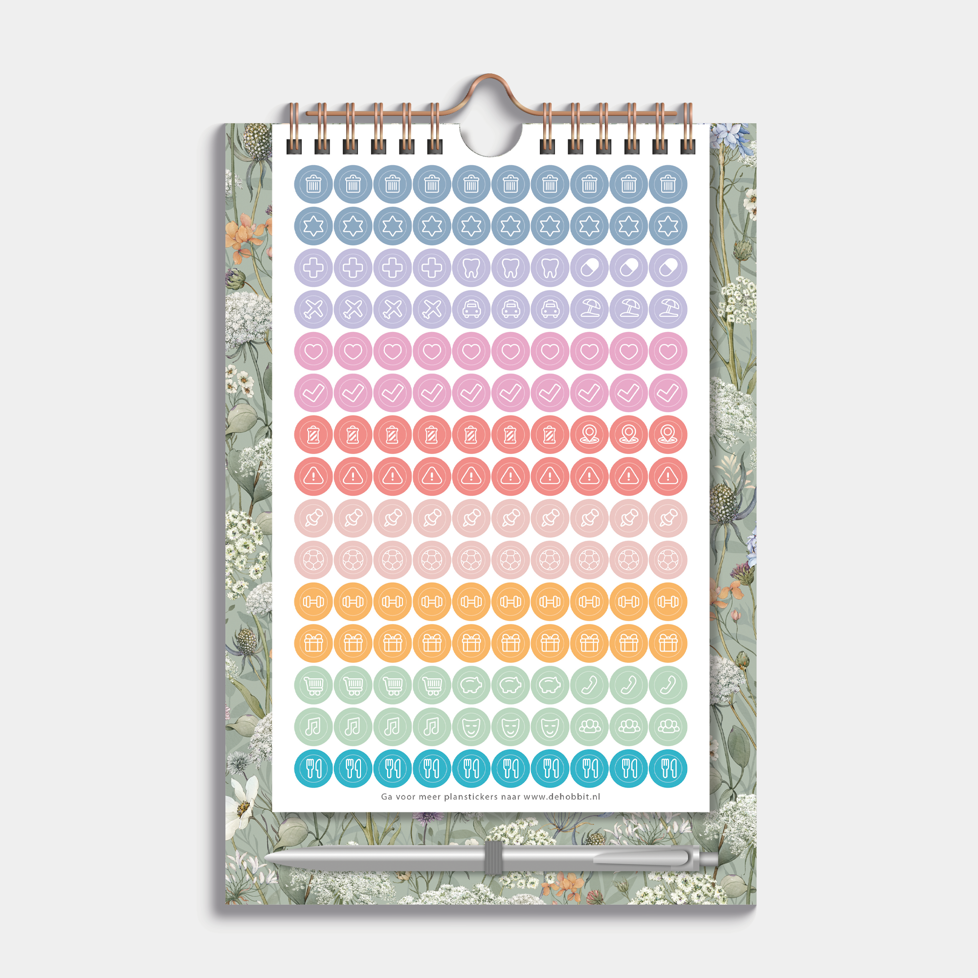 DUOPLANNER 2026-2027 A5+ WEIDEBLOEMEN