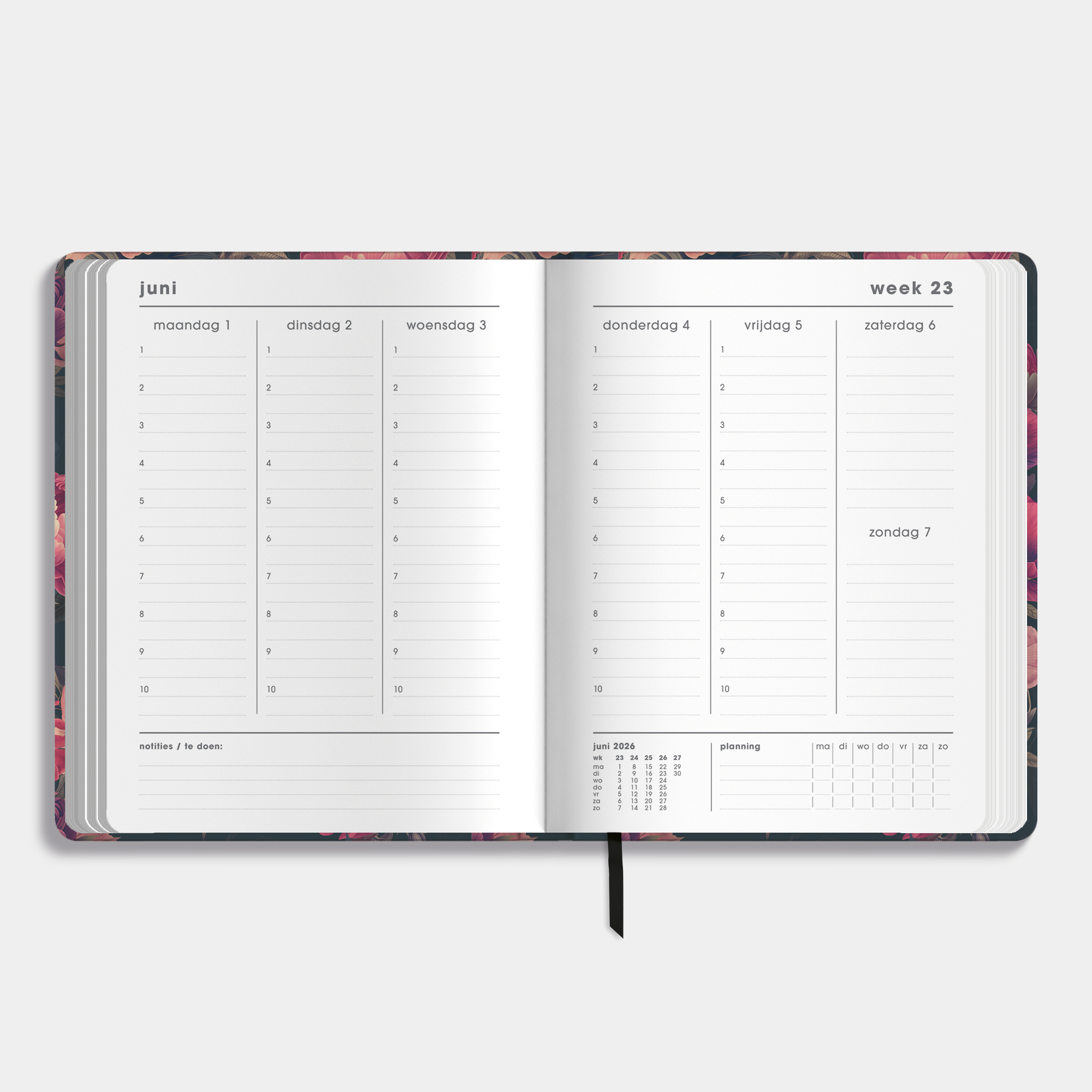 DOCENTENAGENDA BUNDEL 2026-2027 ±A4 KLASSIEKE ROZEN