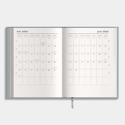 DOCENTENAGENDA 2026-2027 A5 LEDERLOOK