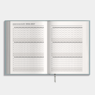 DOCENTENAGENDA 2026-2027 A5 LEDERLOOK