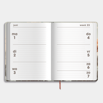 SOFT POCKET AGENDA 2026-2027 A6 VELDBLOEMEN